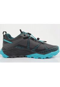 Buty sportowe trekkingowe damskie Aku Flyrock Gore-tex wytrzymałe. Kolor: szary, niebieski, wielokolorowy. Materiał: materiał. Szerokość cholewki: normalna. Styl: sportowy