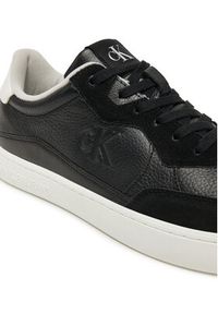 Calvin Klein Jeans Sneakersy Classic Cupsole Mg Wmm YM0YM01153 Czarny. Kolor: czarny. Materiał: skóra