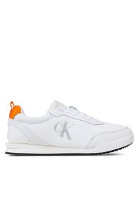 Sneakersy Calvin Klein Jeans. Kolor: biały. Materiał: mesh #1