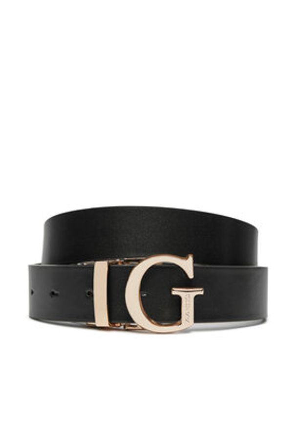 Guess Pasek Damski BW9171 P4430 Brązowy. Kolor: brązowy. Materiał: skóra