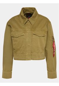 Alpha Industries Kurtka przejściowa Deck 136017 Zielony Oversize. Kolor: zielony. Materiał: bawełna #1