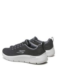 skechers - Skechers Sneakersy Go Walk Flex 216481/BKGY Czarny. Kolor: czarny. Materiał: materiał #5