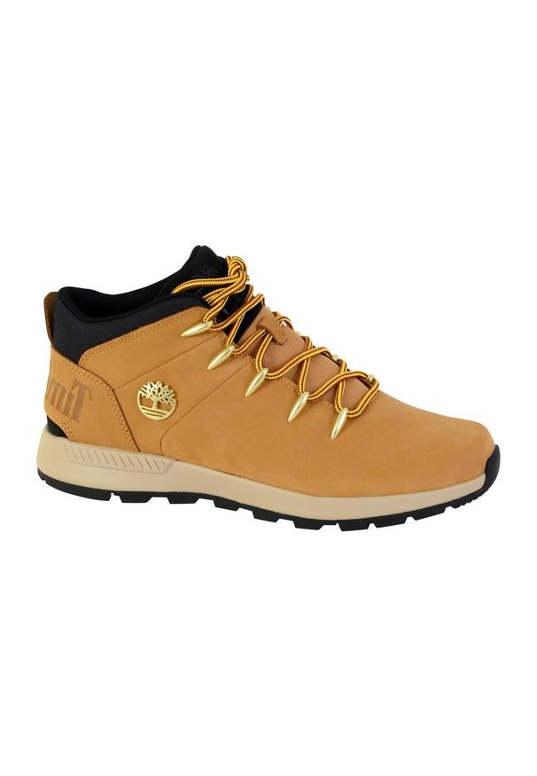 Buty trekkingowe męskie Timberland Euro Sprint Trekker. Zapięcie: sznurówki. Kolor: brązowy, wielokolorowy, żółty. Materiał: skóra, materiał. Szerokość cholewki: normalna. Sport: bieganie