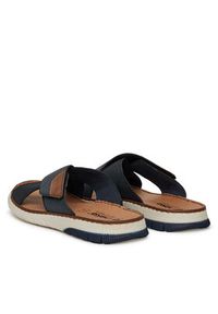 Rieker Klapki CEO-25283-14 Granatowy. Kolor: niebieski. Materiał: materiał #4