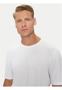 Jack & Jones - Jack&Jones Komplet 3 t-shirtów Under 12248076 Biały Standard Fit. Kolor: biały. Materiał: bawełna #5