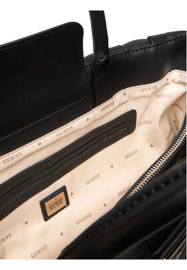 Guess Torebka HWWG80 72060 Czarny. Kolor: czarny. Materiał: skórzane