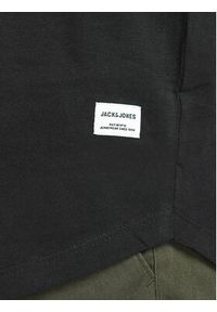 Jack & Jones - Jack&Jones Longsleeve Noa 12190128 Czarny Loose Fit. Kolor: czarny. Materiał: bawełna. Długość rękawa: długi rękaw #3
