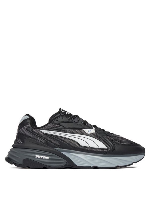 Puma Sneakersy Fade Nitro LS 406203 03 Czarny. Kolor: czarny. Materiał: skóra