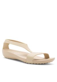 Crocs Sandały SERENA SANDAL 205469-212 Beżowy. Kolor: beżowy #6