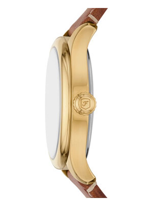 Fossil Zegarek Gilmore ES5397 Brązowy. Kolor: brązowy. Materiał: skóra