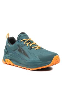 Altra Trekkingi M Olympus 5 Hike Low Gtx GORE-TEX AL0A7R6R302-070 Zielony. Kolor: zielony. Materiał: skóra, nubuk. Technologia: Gore-Tex. Sport: turystyka piesza