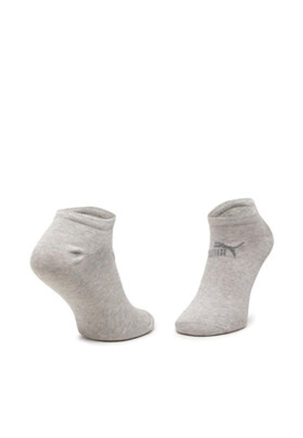 Puma Zestaw 3 par niskich skarpet unisex 907932 r. 39/42 Szary. Kolor: szary. Materiał: materiał