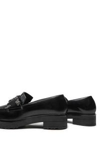 Patrizia Pepe Loafersy 2Z0014/L084-K103 Czarny. Kolor: czarny. Materiał: skóra