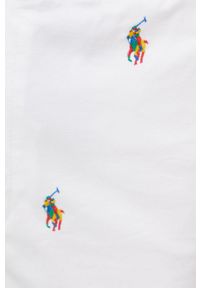 Polo Ralph Lauren szorty 710862778001 męskie kolor biały. Okazja: na co dzień. Kolor: biały. Materiał: tkanina. Styl: casual #2