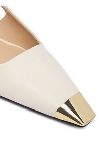 Furla Czółenka Metal Slingback YM29FML X30000 CN 1704S Kremowy. Kolor: kremowy. Materiał: skóra #3