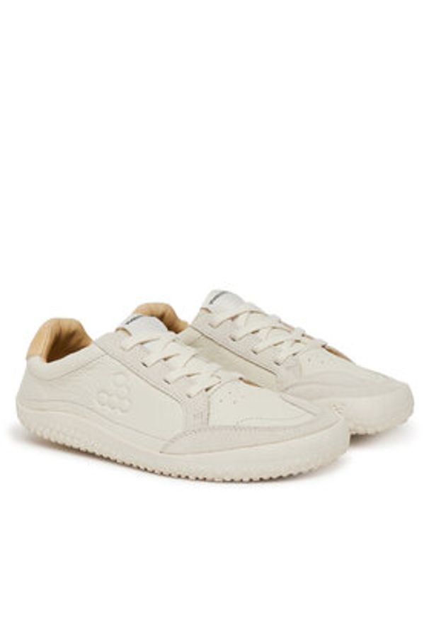 Vivo Barefoot Sneakersy Gobi 115434 Écru. Kolor: kremowy. Materiał: skóra