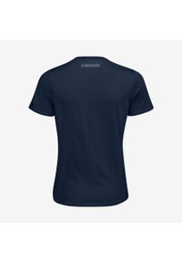 Head - T-shirt damski Club Lara. Kolor: niebieski. Materiał: bawełna, jersey, materiał, poliester