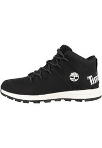 Buty trekkingowe męskie Timberland Sprint Trekker. Zapięcie: sznurówki. Kolor: czarny. Materiał: materiał, skóra, syntetyk. Szerokość cholewki: normalna. Sport: bieganie