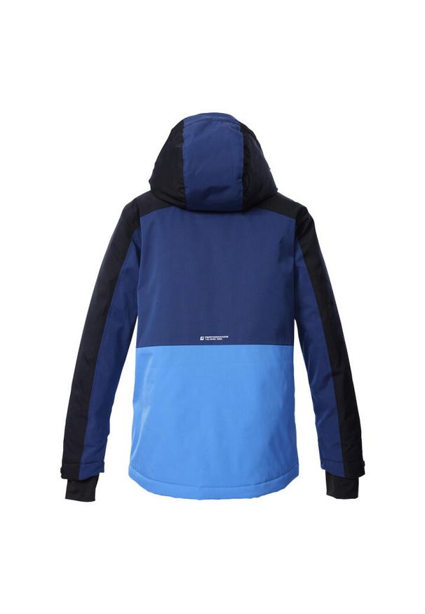 Kurtka narciarska z kapturem dla dzieci Killtec KSW 190. Typ kołnierza: kaptur. Kolor: niebieski. Sezon: zima. Sport: narciarstwo