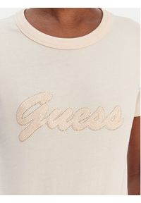 Guess T-Shirt W6GI08 K3023 Pomarańczowy Regular Fit. Kolor: pomarańczowy. Materiał: bawełna #2