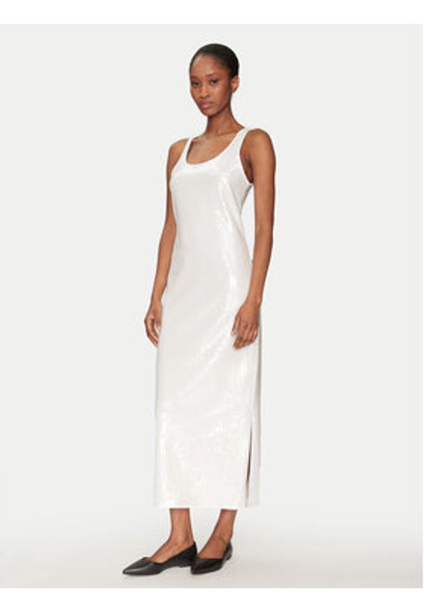 Marella Sukienka koktajlowa Beati 2513621054 Biały Regular Fit. Kolor: biały. Materiał: syntetyk. Styl: wizytowy