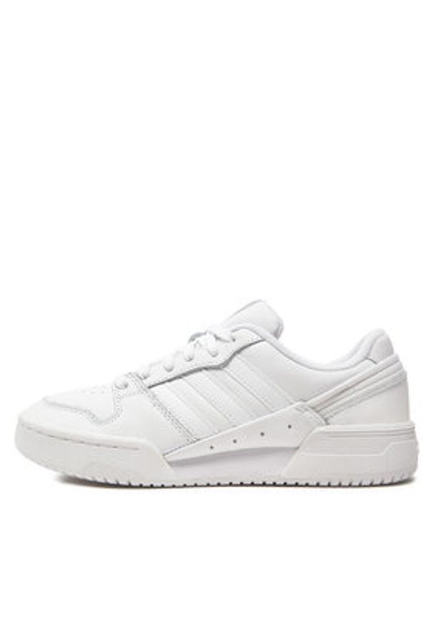 Adidas - adidas Sneakersy Team Court 2 Str IF1192 Biały. Kolor: biały. Materiał: skóra