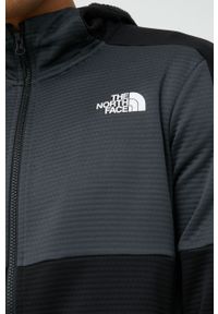 The North Face bluza sportowa Mountain Essentials męska kolor czarny z kapturem gładka. Typ kołnierza: kaptur. Kolor: czarny. Materiał: materiał. Wzór: gładki. Styl: sportowy #5