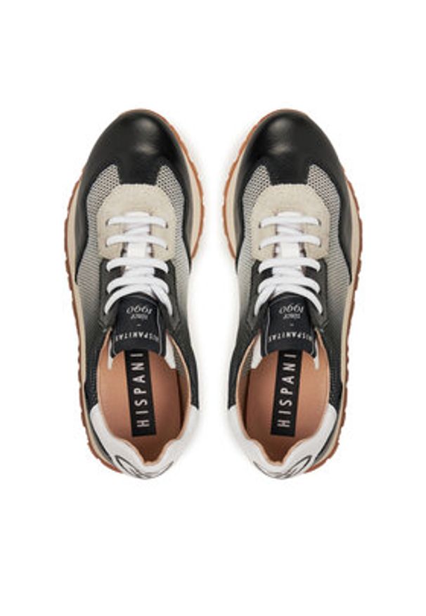 Hispanitas Sneakersy BHV253869 Czarny. Kolor: czarny. Materiał: materiał