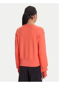 Adidas - adidas Bluza ALL SZN French Terry KD9775 Koralowy Regular Fit. Kolor: pomarańczowy. Materiał: bawełna #5