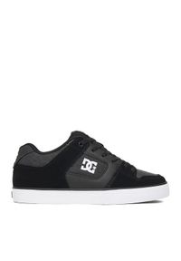 DC Sneakersy EO-PURE DC01782006 Czarny. Kolor: czarny. Materiał: nubuk, skóra