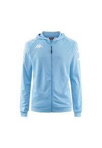 Kurtka dziecięca Kappa Tortona. Kolor: niebieski. Sport: fitness, piłka nożna #1
