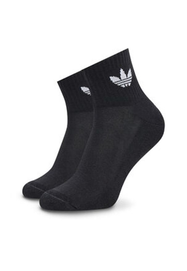 Adidas - adidas Skarpety długie IJ5626 Czarny. Kolor: czarny. Materiał: bawełna