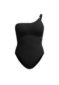 Speedo - Asymetryczny Jednoczęściowy Kostium Kąpielowy Dla Kobiet. Kolor: czarny