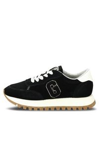 GANT - Gant Sneakersy Caffay Sneaker 27533167 Czarny. Kolor: czarny. Materiał: welur, skóra #4