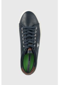 U.S. Polo Assn. sneakersy kolor granatowy. Nosek buta: okrągły. Zapięcie: sznurówki. Kolor: niebieski. Materiał: guma #5