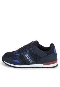 BOSS - Boss Sneakersy J50855 M Granatowy. Kolor: niebieski #7