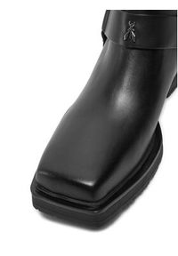 Patrizia Pepe Botki 2Y0032/L078-K103 Czarny. Kolor: czarny. Materiał: skóra #6