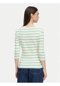 TOMMY HILFIGER - Tommy Hilfiger Bluzka New Cody WW0WW40589 Kremowy Slim Fit. Kolor: kremowy. Materiał: bawełna #5
