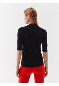 Calvin Klein Bluzka K20K205735 Czarny Slim Fit. Kolor: czarny. Materiał: wełna #2