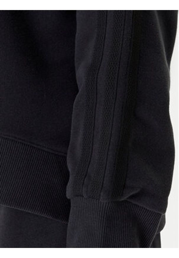 Adidas - adidas Bluza Seasonal Essentials 3-Stripes JM1900 Czarny Regular Fit. Kolor: czarny. Materiał: bawełna