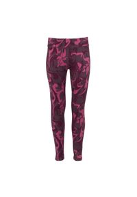Regatta - Legginsy Dziecięce Zimowe Barlia. Kolor: fioletowy. Sezon: zima. Styl: sportowy