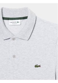 Lacoste Polo DH0783 Szary Regular Fit. Typ kołnierza: polo. Kolor: szary. Materiał: bawełna, syntetyk #5