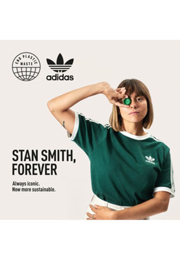 Adidas - adidas Sneakersy Stan Smith W G58186 Biały. Kolor: biały. Materiał: skóra. Model: Adidas Stan Smith