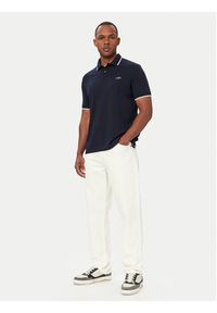 Guess Polo M6YP47 K4898 Granatowy Regular Fit. Typ kołnierza: polo. Kolor: niebieski. Materiał: bawełna #3