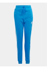 Adidas - adidas Spodnie dresowe 3-Stripes IM9676 Niebieski Regular Fit. Kolor: niebieski. Materiał: syntetyk