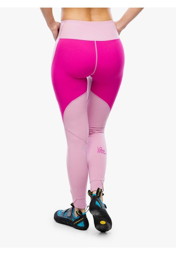 LA SPORTIVA - Legginsy wspinaczkowe dmaskie La Sportiva Mynth Leggings. Kolor: różowy