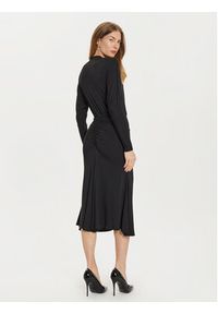 Pinko - PINKO Sukienka dzianinowa 104455 A29B Czarny Regular Fit. Kolor: czarny. Materiał: syntetyk #5