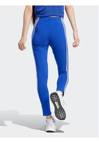Adidas - adidas Legginsy Future Icons 3-Stripes IS3609 Niebieski Slim Fit. Kolor: niebieski. Materiał: bawełna #3