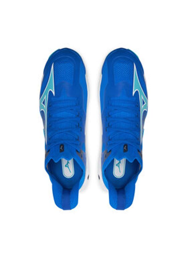 Mizuno Buty halowe Wave Lightning Neo 3 V1GA2402 Niebieski. Kolor: niebieski. Materiał: materiał. Model: Mizuno Wave