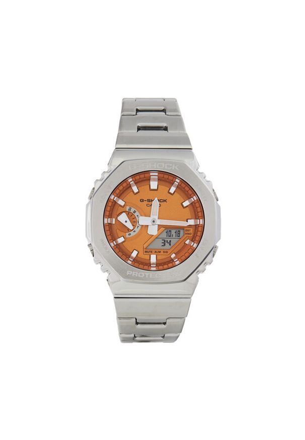 G-Shock Zegarek G-Steel GM-2110D-4AER Srebrny. Kolor: srebrny